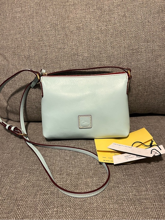 Dooney & Bourke Handbags - Dooney & Bourke Florentine pale blue Rosie crossbody